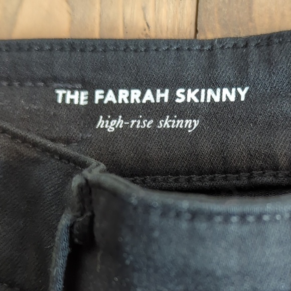 AG Black The Farrah High Rise Skinny Jeans SZ26 - Picture 2 of 12